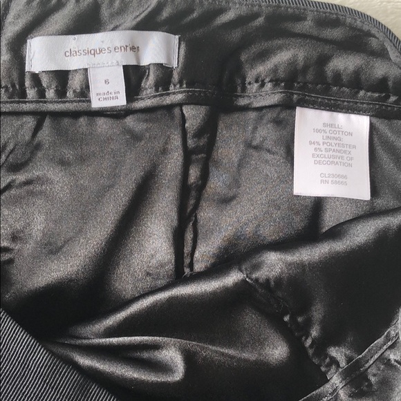 classiques enrier navy crochet overlay skirt - Picture 2 of 5